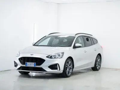 Brugt Ford Focus ST-Line 120 HK (88 kW) 2020 Grå Stationcar