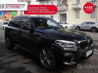 Begagnad BMW X3 M Sport 190 HK (139 kW) 2018 Svart SUV