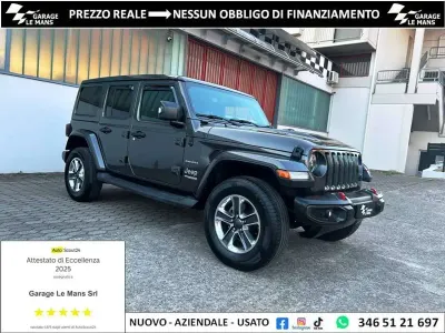 Usata Jeep Wrangler Unlimited Sahara 200 CV (147 kW) 2020 Grigio SUV