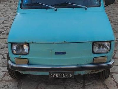 Usata Fiat 126 1970 Verde Utilitaria