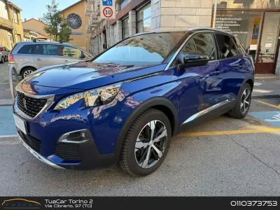 Usata Peugeot 3008 GT-line 131 CV (96 kW) 2018 Blu/azzurro SUV