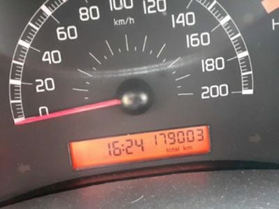 Usata Fiat Panda 54 CV (39 kW) 2007 Nero Utilitaria