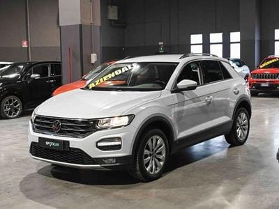 Usata VW T-Roc Advance 150 CV (110 kW) 2021 Bianco pastello SUV