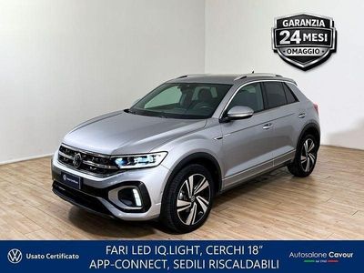 Usata VW T-Roc R-line 150 CV (110 kW) 2023 Pyrit silver SUV