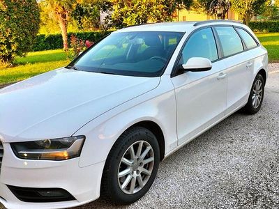Usata Audi A4 140 CV (102 kW) 2014 Bianco Station wagon