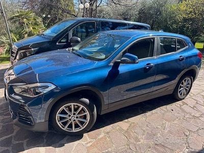 Usata BMW X2 150 CV (110 kW) 2020 Blu/azzurro SUV