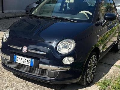 Usata Fiat 500 2009 Blu Cabrio