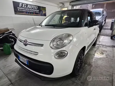 Usata Fiat 500L Living 85 CV (62 kW) 2015 Bianco Monovolume
