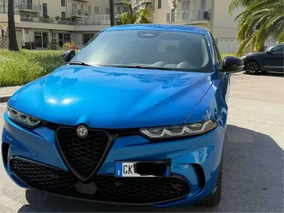 Usata Alfa Romeo Tonale Edizione Speciale 131 CV (96 kW) 2022 Blu/azzurro SUV