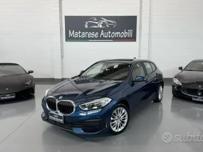 Usado BMW 116 109 HP (80 kW) 2021 Azul Citadino