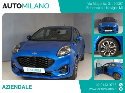 Begagnad Ford Puma ST-Line 170 HK (125 kW) 2023 Blå SUV
