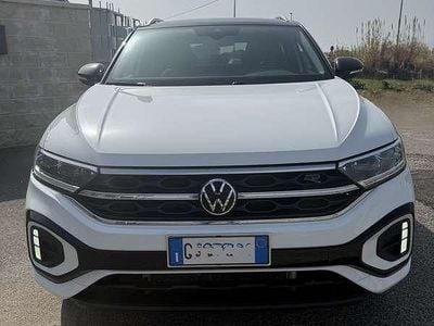 Usata VW T-Roc R-line 150 CV (110 kW) 2023 Bianco SUV