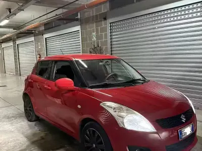 Brugt Suzuki Swift GL 94 HK (69 kW) 2011 Rød Hatchback
