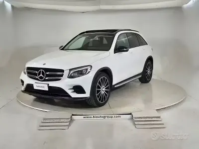 Usata Mercedes GLC220 170 CV (125 kW) 2018 Bianco SUV