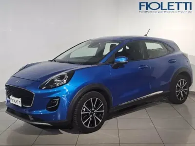 Usata Ford Puma Titanium 125 CV (91 kW) 2022 Blu/azzurro SUV