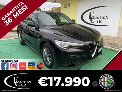 Usata Alfa Romeo Stelvio Super 150 CV (110 kW) 2018 Nero SUV