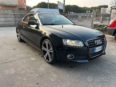 Usata Audi A5 Cabriolet Ambiente 170 CV (125 kW) 2010 Nero Cabrio