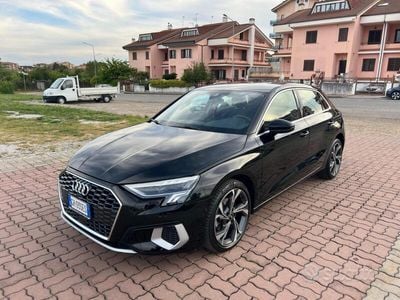Usata Audi A3 150 CV (110 kW) 2021 Nero Berlina