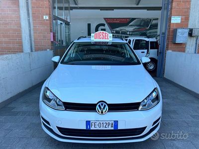 Usata VW Golf VII Trendline 90 CV (66 kW) 2016 Bianco Berlina