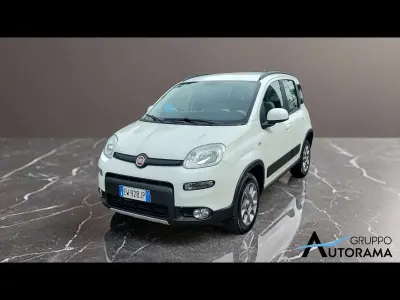 Usata Fiat Panda 4x4 S 75 CV (55 kW) 2014 Bianco Utilitaria