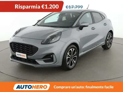 Begagnad Ford Puma ST-Line 125 HK (91 kW) 2021 Grå SUV