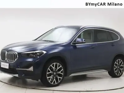 Usata BMW X1 116 CV (85 kW) 2022 Phytonic blue metallizzato SUV