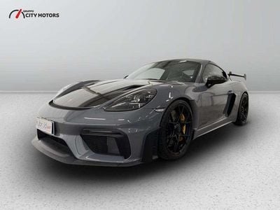 Usata Porsche 718 Cayman GT4 500 CV (367 kW) 2023 Grigio artico Coupé