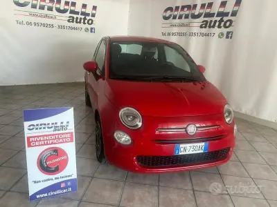 Usata Fiat 500 Club 69 CV (50 kW) 2022 Rosso pastello Utilitaria