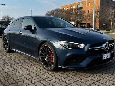 Usata Mercedes CLA35 AMG Shooting Brake AMG 306 CV (225 kW) 2022 Blu/azzurro Station wagon