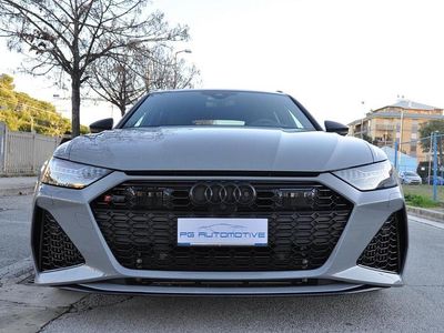 Usata Audi RS6 Comfort 600 CV (441 kW) 2020 Grigio Station wagon