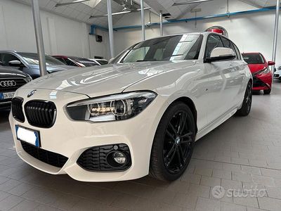 Usata BMW 116 M Sport 109 CV (80 kW) 2019 Bianco Utilitaria