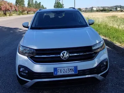 Usata VW T-Cross Advance 95 CV (69 kW) 2019 Bianco SUV