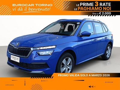 Usata Skoda Kamiq Ambition 110 CV (80 kW) 2022 Blu mediterraneo SUV