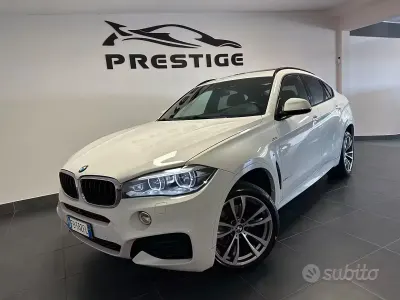 Usata BMW X6 M Sport 258 CV (189 kW) 2015 Bianco SUV