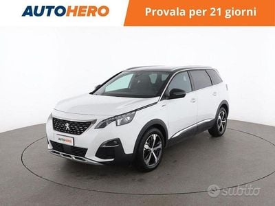 Usata Peugeot 5008 GT-line 120 CV (88 kW) 2017 Bianco SUV