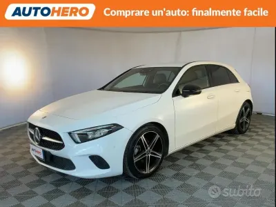 Usata Mercedes A180 116 CV (85 kW) 2018 Bianco Berlina