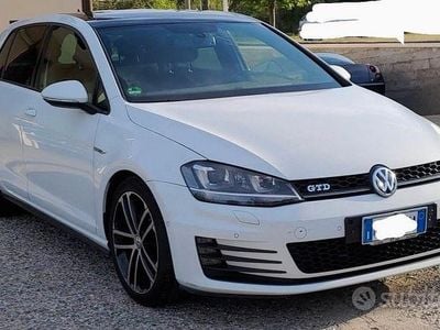 Begagnad VW Golf VII GTD 184 HK (135 kW) 2014 Vit Sedan