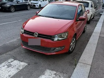 Usata VW Polo 85 CV (62 kW) 2010 Rosso Utilitaria