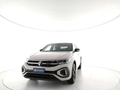 Usata VW T-Roc R-line 150 CV (110 kW) 2022 Ascot grey deep black perlato SUV