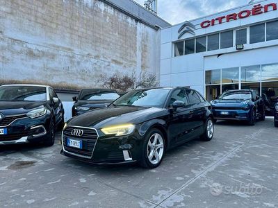 Usata Audi A3 Sport 150 CV (110 kW) 2018 Nero Berlina