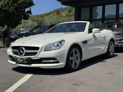 Usata Mercedes SLK200 Premium 184 CV (135 kW) 2015 Bianco Cabrio