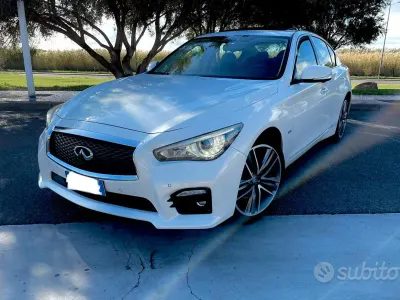 Usata Infiniti Q50 Sport Tech 170 CV (125 kW) 2016 Bianco Berlina