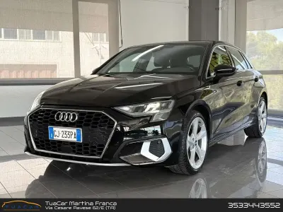 Usata Audi A3 Advanced Plus 116 CV (85 kW) 2022 Nero Berlina