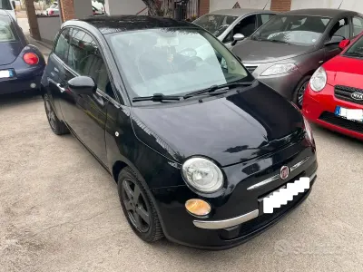 Usata Fiat 500 Lounge 69 CV (50 kW) 2015 Nero Berlina
