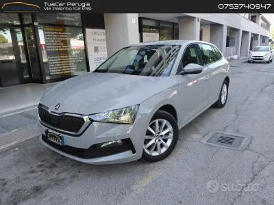 Begagnad Skoda Scala Ambition 89 HK (65 kW) 2021 Grå Halvkombi