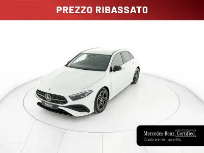 Usata Mercedes A200 Advanced Plus 150 CV (110 kW) 2023 Bianco Berlina
