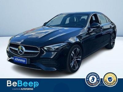 Usata Mercedes C220 200 CV (147 kW) 2022 Nero pastello Berlina