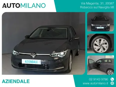 Usata VW Golf VIII Style 131 CV (96 kW) 2024 Grigio Berlina