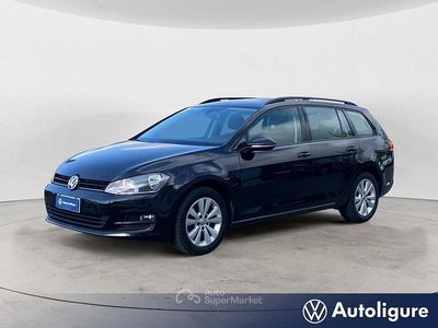 Usata VW Golf VII Comfortline 110 CV (80 kW) 2016 Nero Station wagon