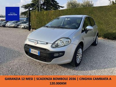 Usata Fiat Punto Evo Dynamic 69 CV (50 kW) 2010 Argento Utilitaria